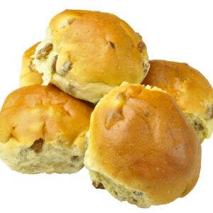 Mini krentenbollen 10 stuks